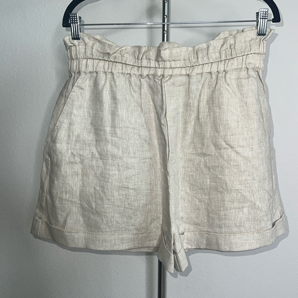 L’Academie Los Angeles Linen Shorts